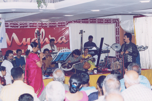Kalpana Singing in Light classical Jugalbandi