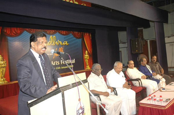 Inaugural address by Mr.Ramachandran