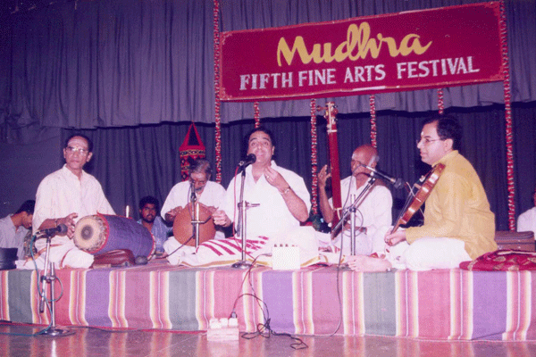 One Raga one kriti in Karaharapirya during 4 hour concert on 14th Dec 1999