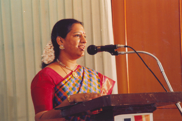 Master of ceremonies by Dr.Radha Bhaskar