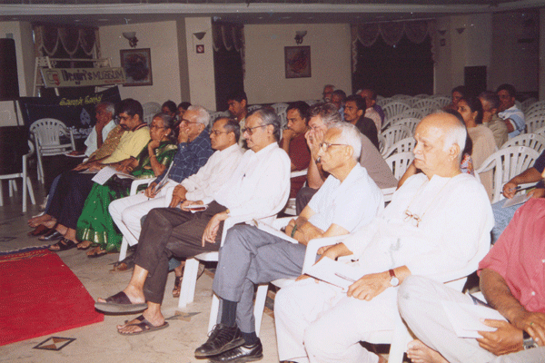 Participants attending session with interest