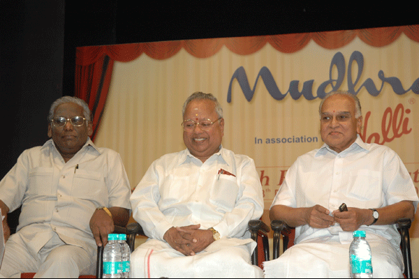 Sri.A.Natarajan, Dr.Nalli & Dr.Vanavarayar