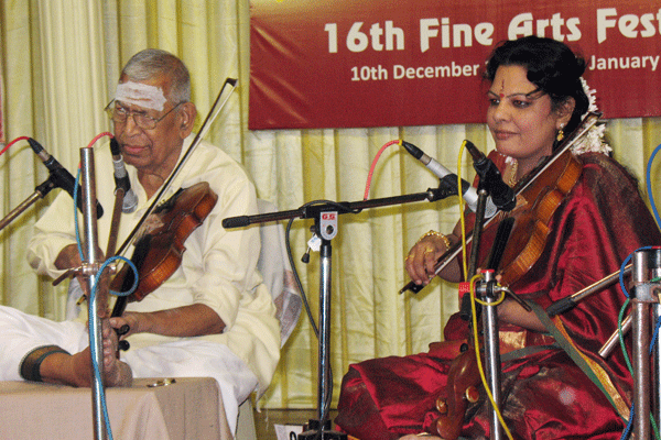 M.S.Gopalakrishnan and Dr.M.Narmada -Violin Duet