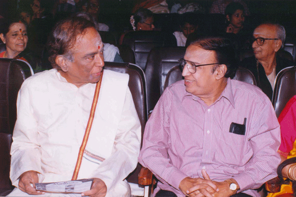 Lalgudi Jayaraman with Dr.Mathrubootham