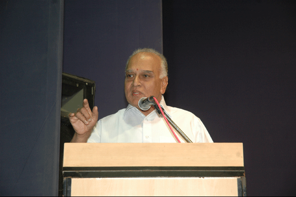 Though provoking speech by Dr. Vanavarayar during his inaugural speech