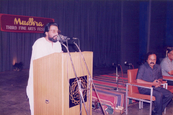 Yesudas delivering the inaugural address-1