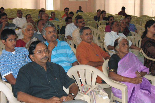 Audience during quiz time
