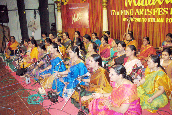 Sthree Thyagaraja Pancharathnam Sruti 5 – Rendering of Pancharatha Kritis by 60 Women Artists