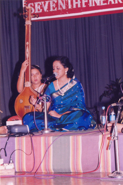 Bombay Jayashree in 2001 festival