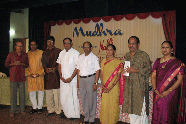 Third prize participants with quiz masters and sponsors
