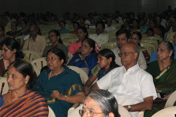 Audience for Sanjay’s Concert