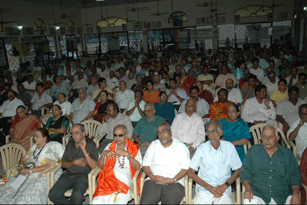 Hall Packed Audience