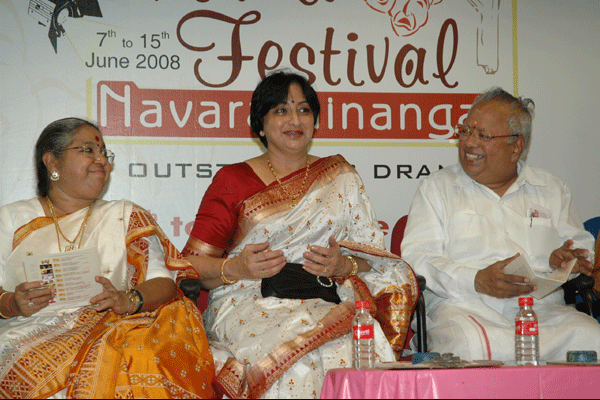 Prof. Prema Pandurang, Actress Lakshmi and Dr.Nalli