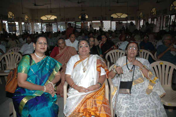 Radha Bhaskar, Prof.Prema Pandurang and Mrs.Y.G.P