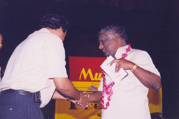 Honouring A.Natarajan