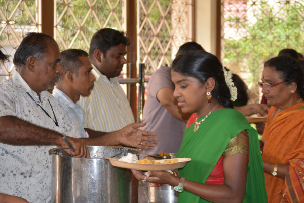 Lunch for all Students and Bhagavagthas