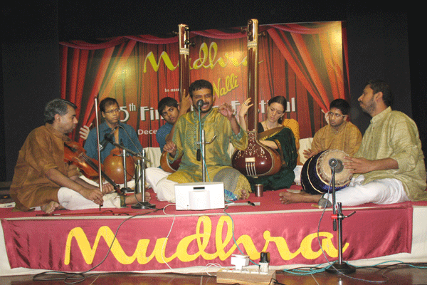 RAGAM TANAM PALLAVI Concert by T.M.KRISHNA − R.K.Sriramkumar − Arun Prakash − N.Guruprasad