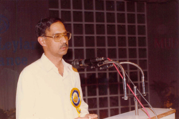 Welcome address by Mr.Seshasayee, MD, Ashok Leyland