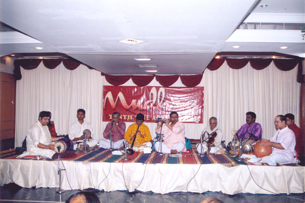 Layamadhura ensemble by Thiruvaarur Bakthavathsalam