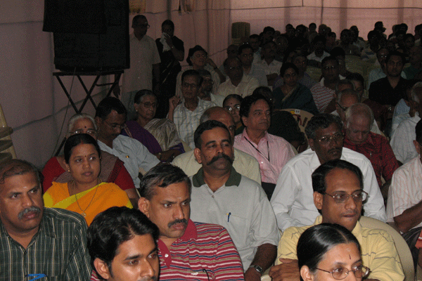 Spell bound audience during 4 hour concert