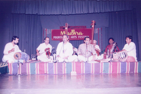 Karnatic-Hindustani Jugalbandi – O.S.Thiagarajan-Sriram Parasuram-G.Chandramouli-K.V.Prasad – Udayaraj Karpur-Fayyaz Khan