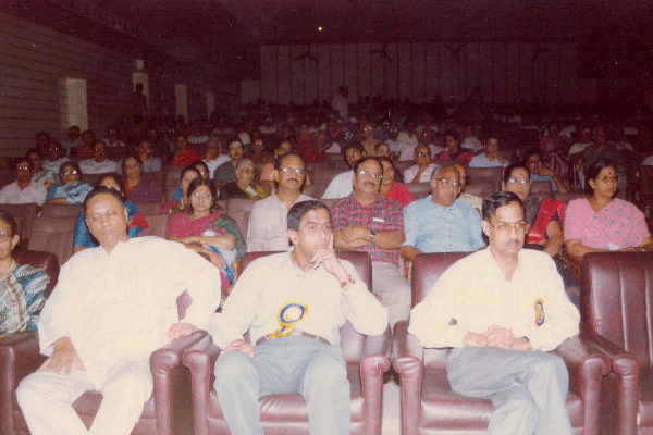 Audience during inaugural concert