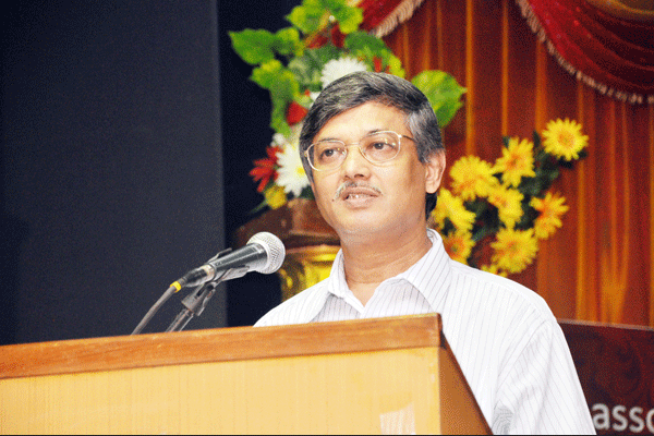 Mr.Kesava delivers the inaugural address