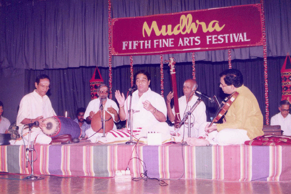 A grand 4 hour concert by Madurai T.N.Seshagopalan- Sriram Parasuram-Mannargudi Easwaran-T.V.Vasan