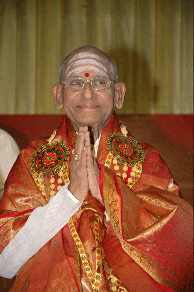 Dr.Nedanuri Krishnamurthy with a smile