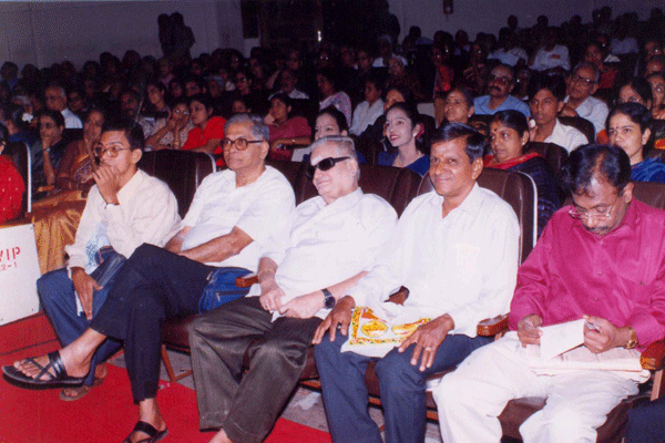 Audience during inauguration