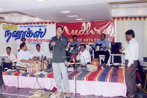 Light-Classical Jugalbandi by Sridhar Navraags (a novel programme on raga appreciation) Popular Light music singers and carnatic musicians participated