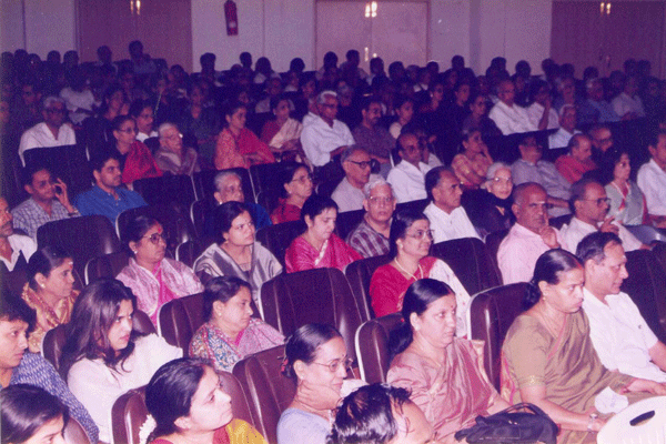 Audience during Seshagopalan’s Concert