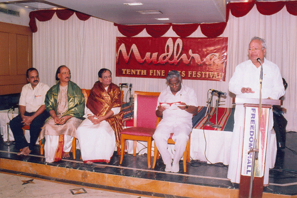 Dr.Nalli delivers presidential address