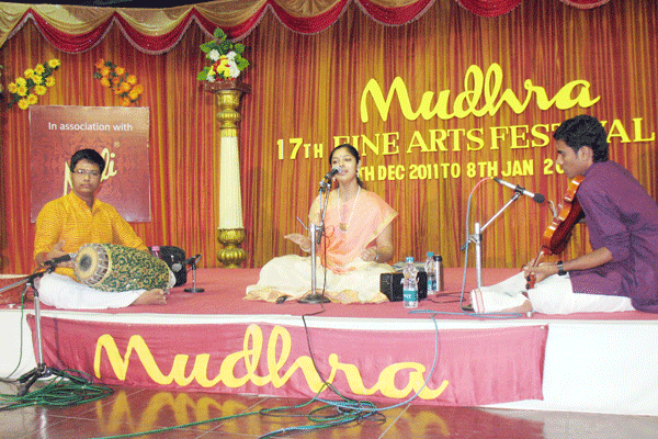 TALENT PROMOTION CONCERT -Theme: Compositions of GNB - Deekshita Venkataraman – T. Dinesh Kumar – Akshayram