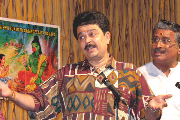 A scene from the drama