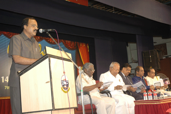 Vote of thanks by Mudhra Bhaskar