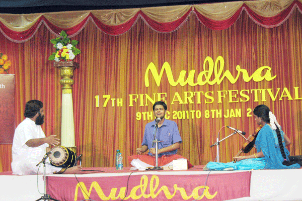 TALENT PROMOTION CONCERT -Theme : Lord Rama as Visualised by Thyagaraja - Srirangam Venkatanagarajan – Sruthi Sarathy –