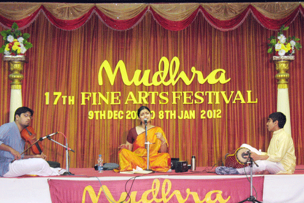 ALENT PROMOTION CONCERT - Theme: Compositions on Lord Krishna - Roopa Sastry –M.Rajeev -Arjun Raghavan