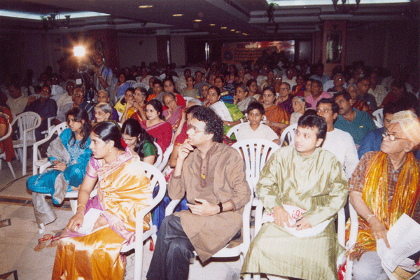 Audience enjoying Light Classical songs