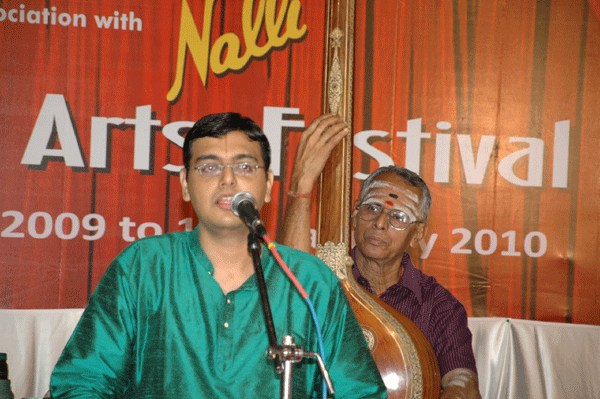 T.N.S.Krishna’s inaugural concert
