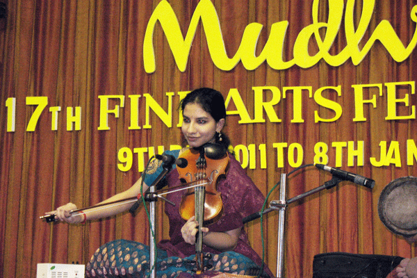 TALENT PROMOTION CONCERT - Theme : Ragam Tanam Pallavi - Shreya Devnath