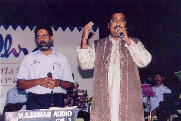 K.L.Sreeram and Ananthu singing Light Classical jugalbandi