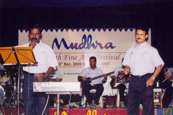 Gopal Saptaswaram conducted the Light classical jugalbandi concert