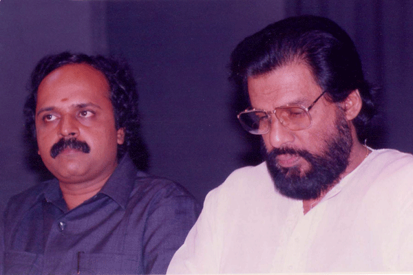 Bhaskar with Yesudas
