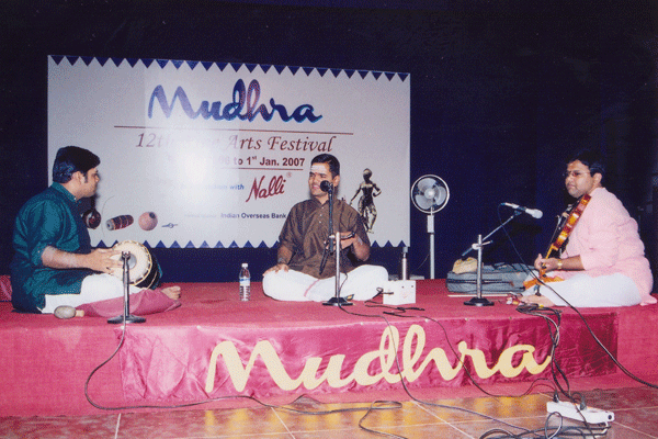 Talent Promotion Concerts : Ragam Tanam Pallavi M.R.Subramanian – B.Ananthakrishnan – M.R.Sreekrishnan