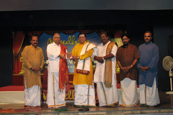 Mudhra Bhaskar’s Naada laya tharangini CD release function