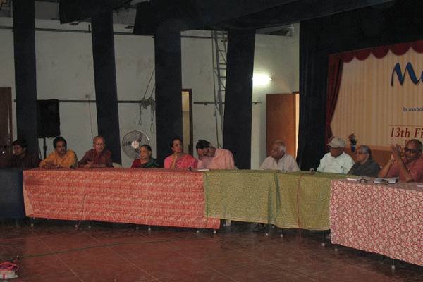 A view of the participants