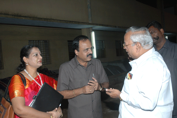 Secretary and Treasurer listening to President’s suggestions