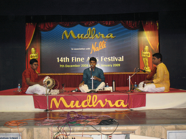 Talent Promotion concert : Compositions of Lord Muruga by ADITYA VENKATESH − Anayampatti Venkatasubramaniam − Rishikesh Tirumalai