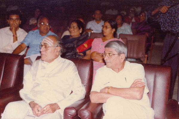 T.T.Vasu and B.Rajam Iyer